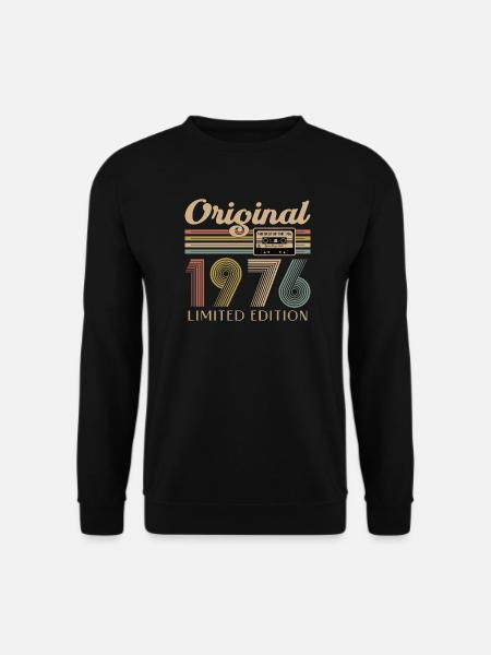 50. Geburtstag, 50 Jahre - Unisex Pullover - Schwarz