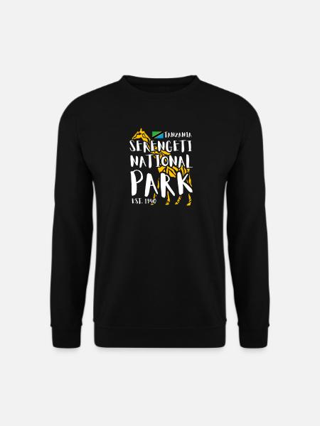 Serengeti Nationalpark Tanzania - Unisex Pullover - Schwarz