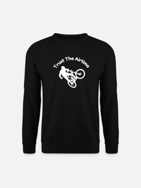 Trust The AirTime - Unisex Pullover - Schwarz