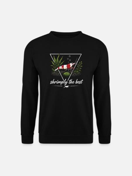 Crystal Red Zwerggarnele - Unisex Pullover - Schwarz