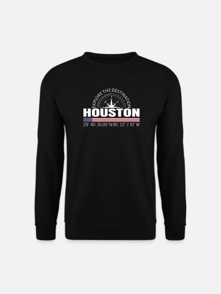 Houston - Unisex Pullover - Schwarz