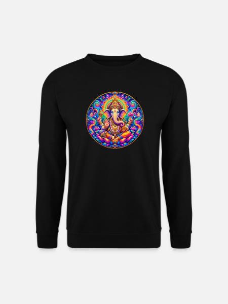 Ganesha - Unisex Pullover - Schwarz