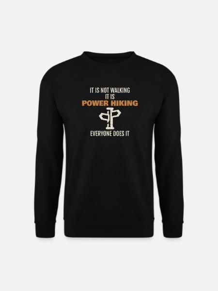 Traillauf Humor Geschenk Trailläufer Lustig - Unisex Pullover - Schwarz