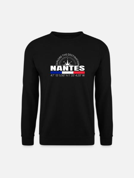 Nantes - Unisex Pullover - Schwarz