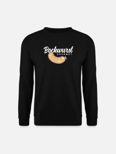 Bockwurst Gourmet - Unisex Pullover - Schwarz