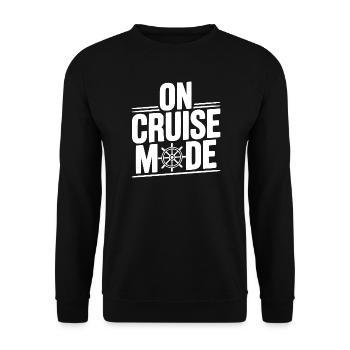 Im Kreuzfahrtmodus - Unisex Pullover - Schwarz - Vorne - Alina (178cm) & Michal (187cm)