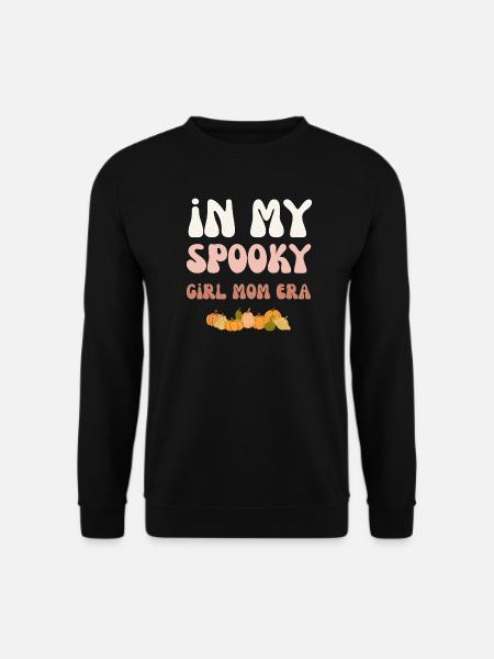 Spooky Girl Mom Era Halloween-Muttergeschenk - Unisex Pullover - Schwarz