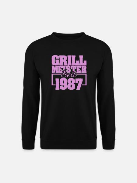 1987 - Unisex Pullover - Schwarz