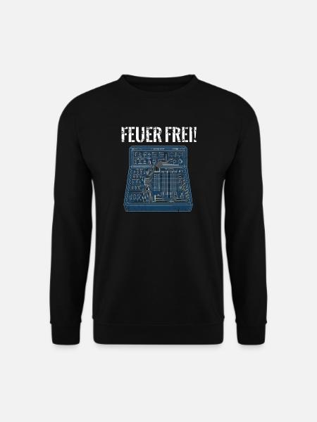 Zündanlage Pyro Feuerwerk - Unisex Pullover - Schwarz