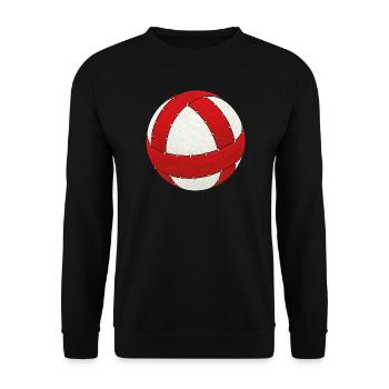 Radball Cycleball - Unisex Pullover - Schwarz - Vorne - Alina (178cm) & Michal (187cm)
