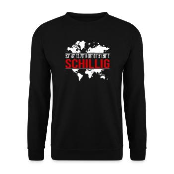 Schillig - Unisex Pullover - Schwarz - Vorne - Alina (178cm) & Michal (187cm)