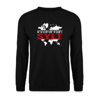Sylt - Unisex Pullover - Schwarz - Vorne - Alina (178cm) & Michal (187cm)