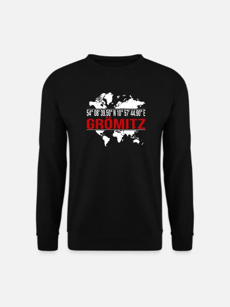 Grömitz - Unisex Pullover - Schwarz
