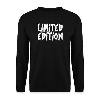 Begrenzte Edition Graffiti - Unisex Pullover - Schwarz - Vorne - Alina (178cm) & Michal (187cm)