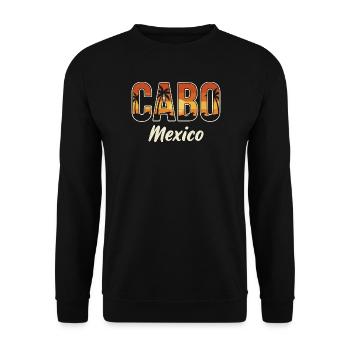 Cabo Mexiko - Unisex Pullover - Schwarz - Vorne - Alina (178cm) & Michal (187cm)