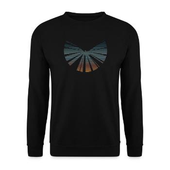 PHOENIX - Unisex Pullover - Schwarz - Vorne - Alina (178cm) & Michal (187cm)
