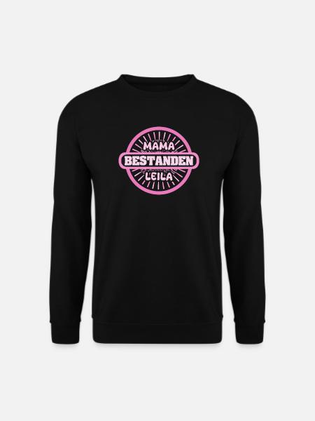 Name Leila - Unisex Pullover - Schwarz
