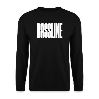 Fette Basslinienmusik - Unisex Pullover - Schwarz - Vorne - Alina (178cm) & Michal (187cm)