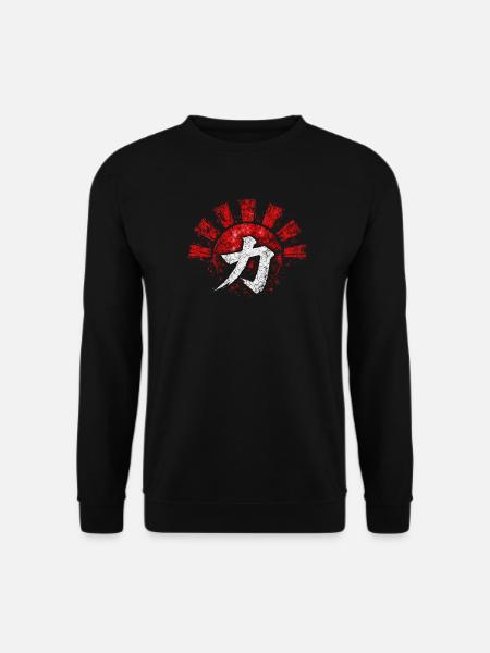 Red_Sun_Rock - Unisex Pullover - Schwarz