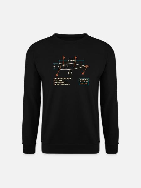 Popper-Spezifikation - Unisex Pullover - Schwarz