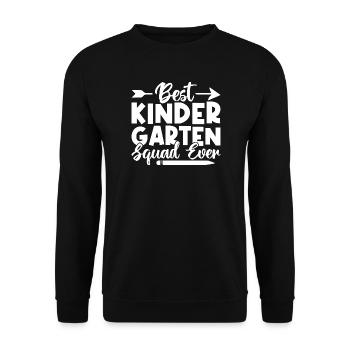 Preschool Teacher Squad Ever Daycare Teacher - Unisex Pullover - Schwarz - Vorne - Alina (178cm) & Michal (187cm)