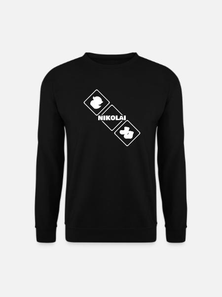 Geschenk für Nikolai - Unisex Pullover - Schwarz