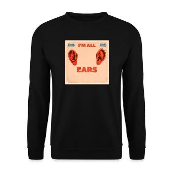 215669910_360445196_Idiom_1e - Unisex Pullover - Schwarz - Vorne - Alina (178cm) & Michal (187cm)