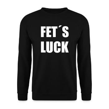 Lustiges Shirt - Unisex Pullover - Schwarz - Vorne - Alina (178cm) & Michal (187cm)