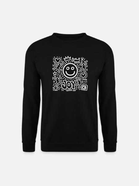 Freude - Unisex Pullover - Schwarz