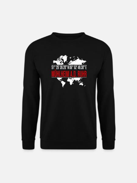 Mühlheim an der Ruhr - Unisex Pullover - Schwarz