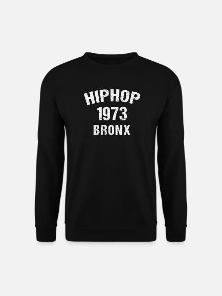 HipHop Bronx 1973 - Unisex Pullover - Schwarz