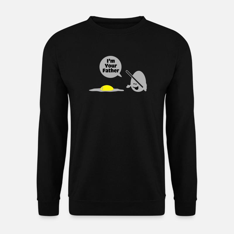 egg vader - Sweat-shirt Unisexe - noir