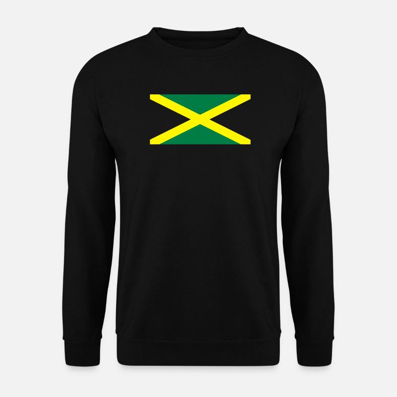 Jamaikanischen Flagge - Unisex Pullover - Schwarz