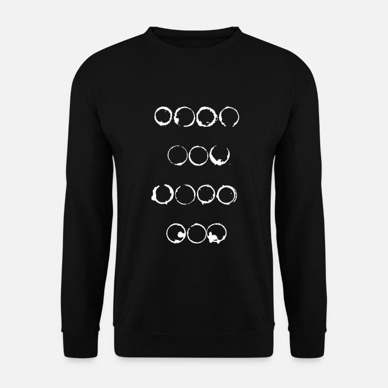 Ringe Kringel - Unisex Pullover - Schwarz