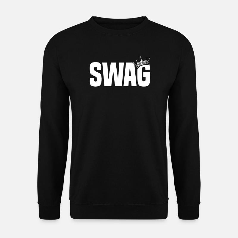 Swag Krone - Unisex Pullover - Schwarz