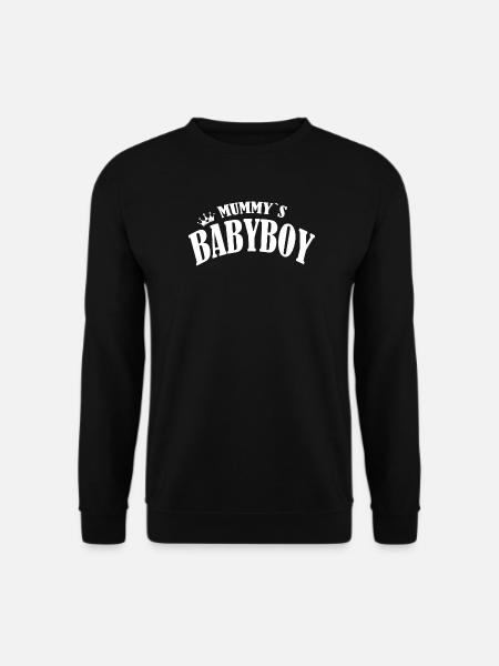 baby boy eltern prince blue babyboy daddy king mum - Unisex Pullover - Schwarz