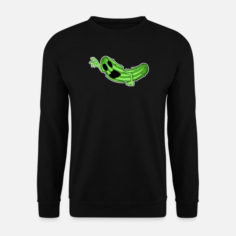 Zombie Cucumber Horror - Unisex Sweatshirt - black