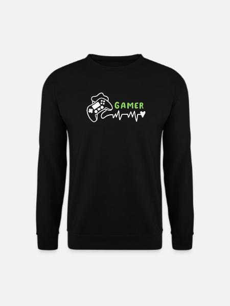 Gamer Gaming - Unisex Pullover - Schwarz