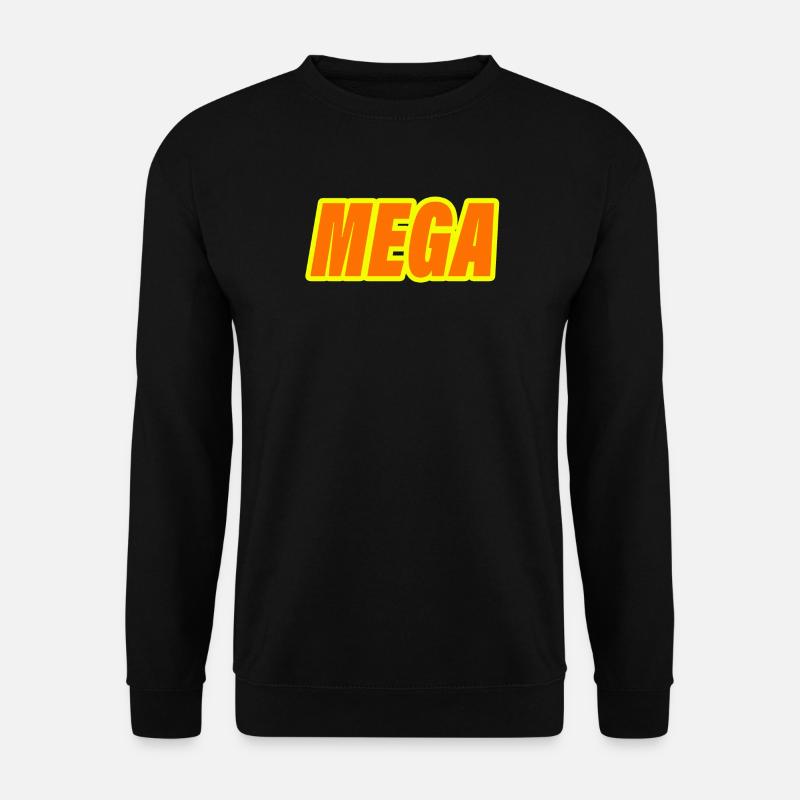 MEGA - Unisex Sweatshirt - black