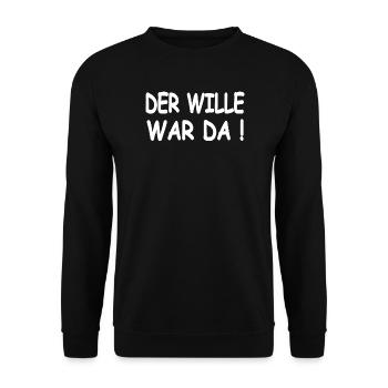 Voiture - Sweat-shirt Unisexe - noir - Devant - Alina (178cm) & Michal (187cm)