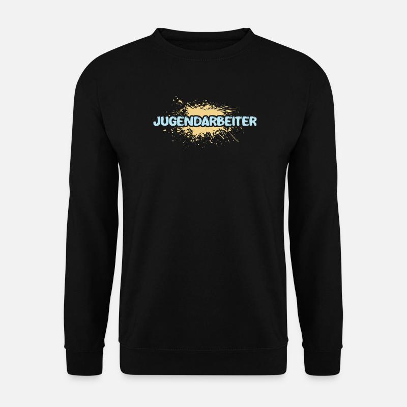 Jugendarbeiter - Unisex Pullover - Schwarz