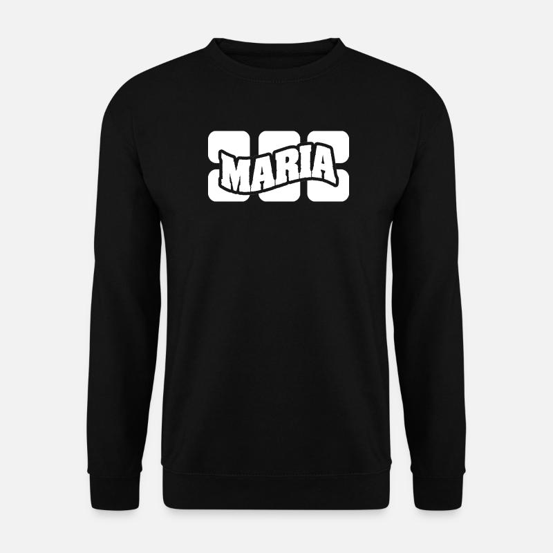 Maria - Unisex Pullover - Schwarz