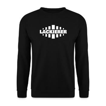 Cadeau pour peintre - Sweat-shirt Unisexe - noir - Devant - Alina (178cm) & Michal (187cm)