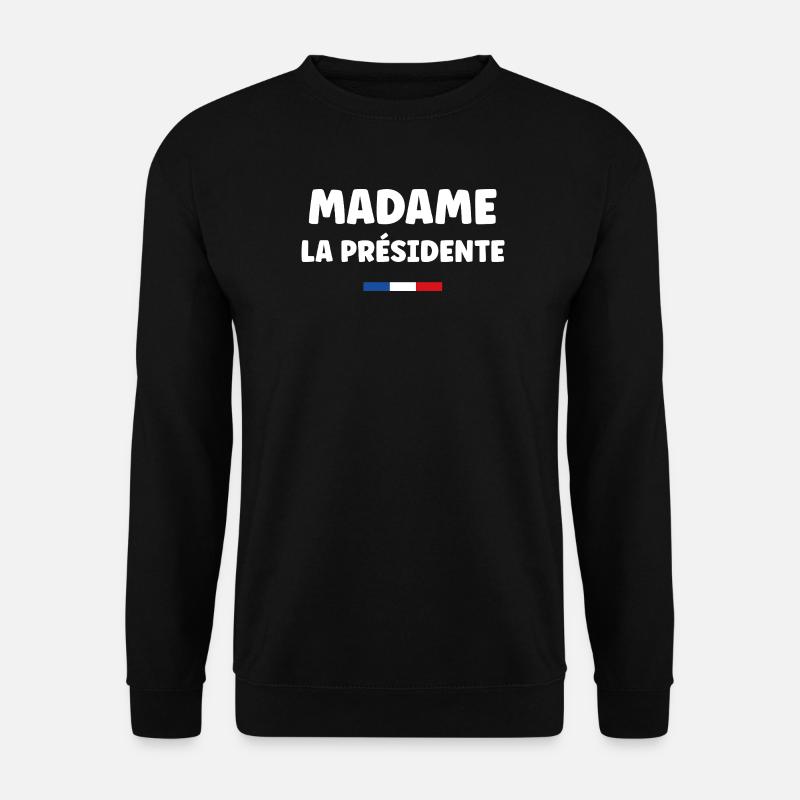 Vorsitzende - Unisex Pullover - Schwarz