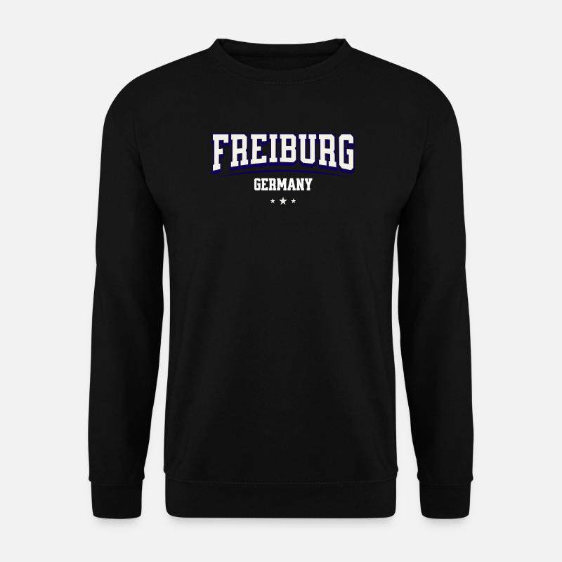 Freiburg Germany College Design - Unisex Pullover - Schwarz
