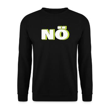 Non - Sweat-shirt Unisexe - noir - Devant - Alina (178cm) & Michal (187cm)