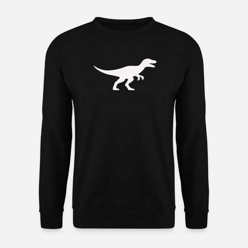 Raptor T Rex Silhouette - Unisex sweater - sort