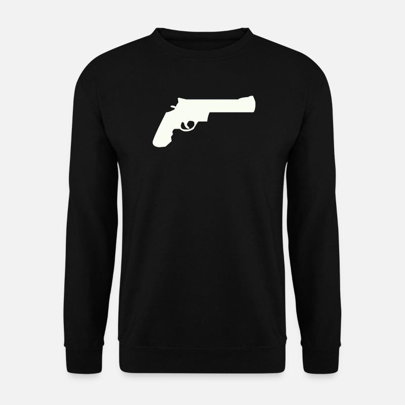 Gun - Unisex Sweatshirt - black