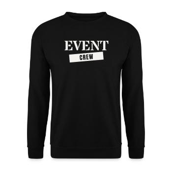 Event Crew - Unisex Pullover - Schwarz - Vorne - Alina (178cm) & Michal (187cm)