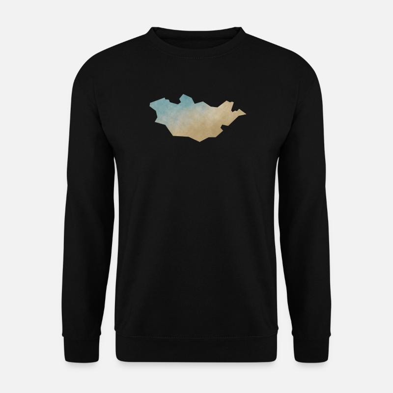 Mongolia - Unisex Pullover - Schwarz